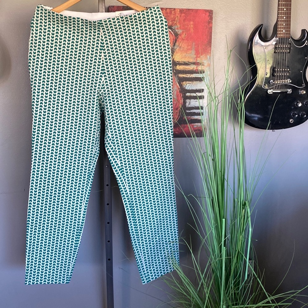 A new day green moon skinny ankle high rise stretchy pants
